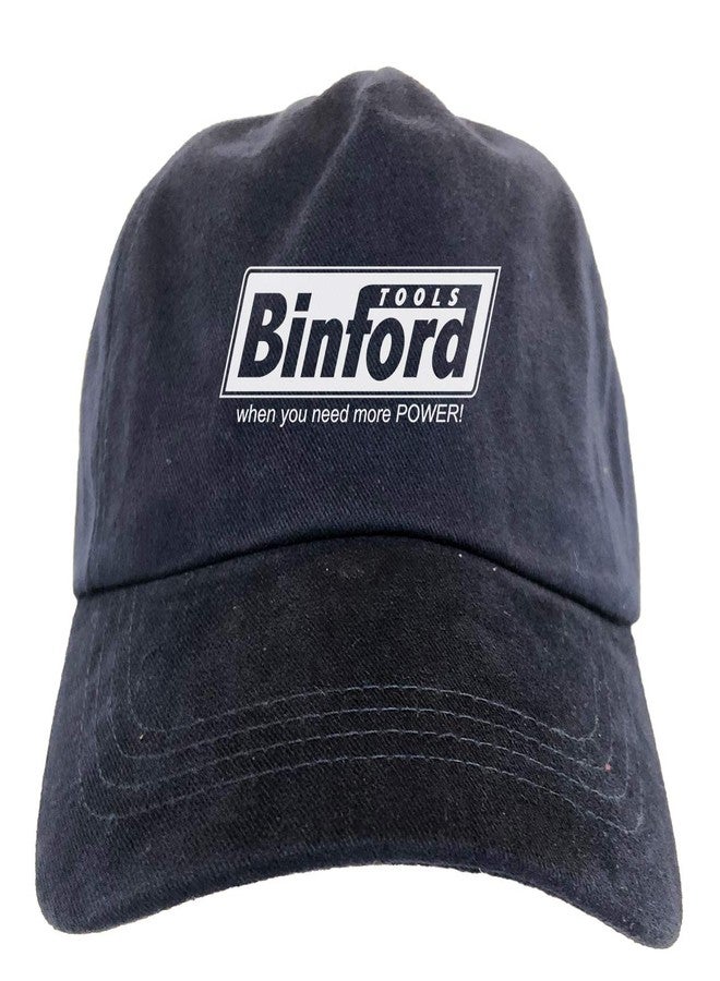 Tcombo Binford Tools - TV Parody Funny Dad Hat (Navy Blue) - Image 1